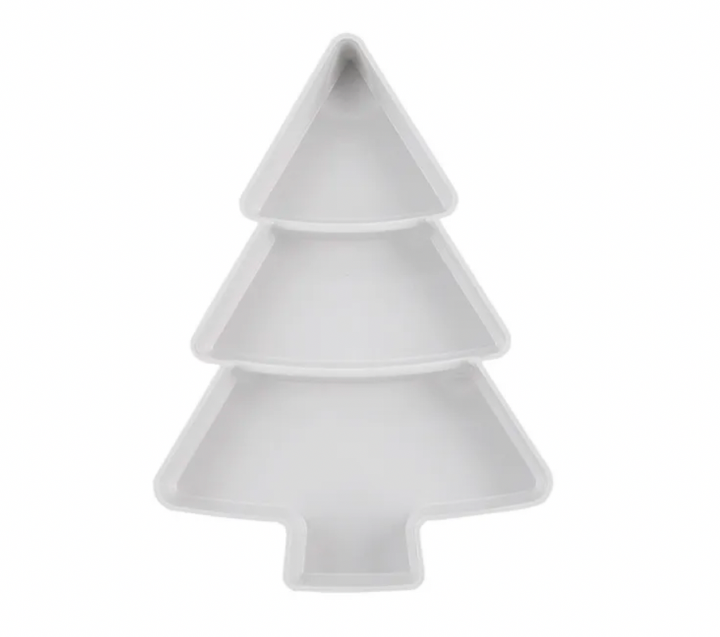 Christmas Tree Food Tray