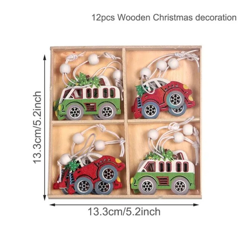 Wooden Toys Ornament Pack