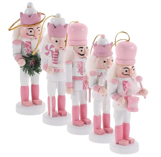 Pink Nutcracker Ornament Pack