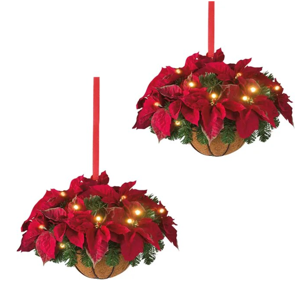 Festive Wreath Ornament Set