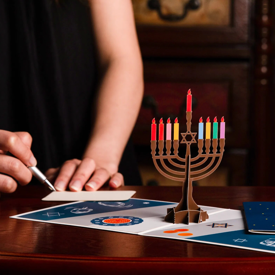 Happy Hanukkah 3D Pop-Up Card