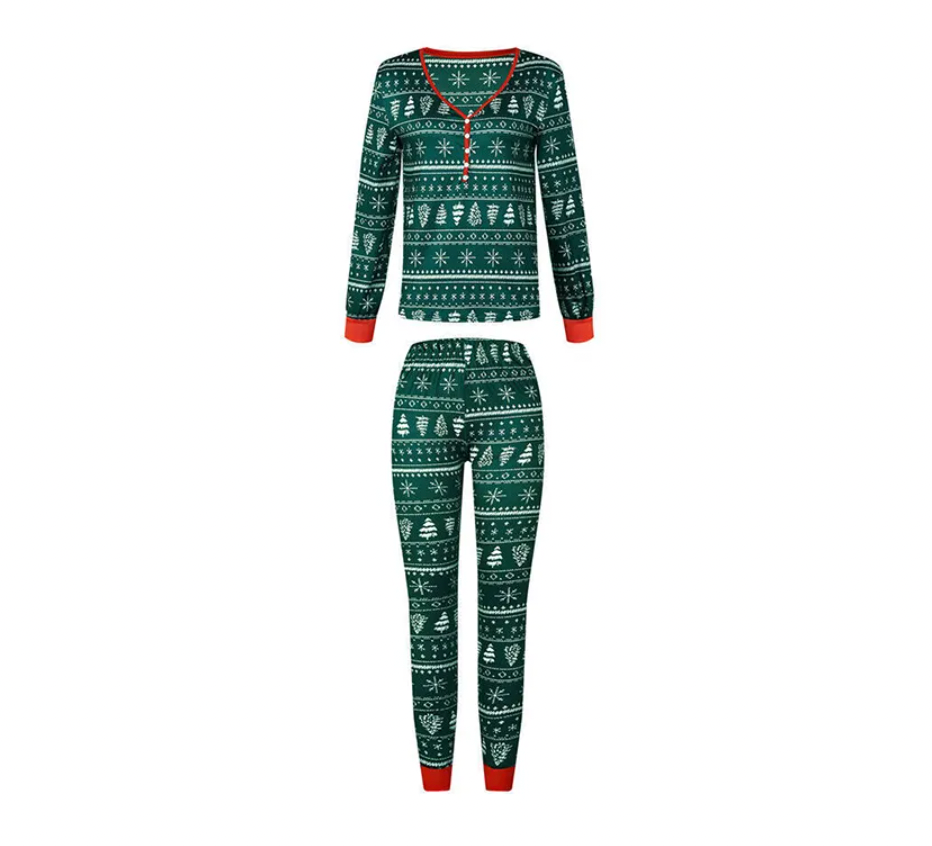 Family Christmas Print PJs