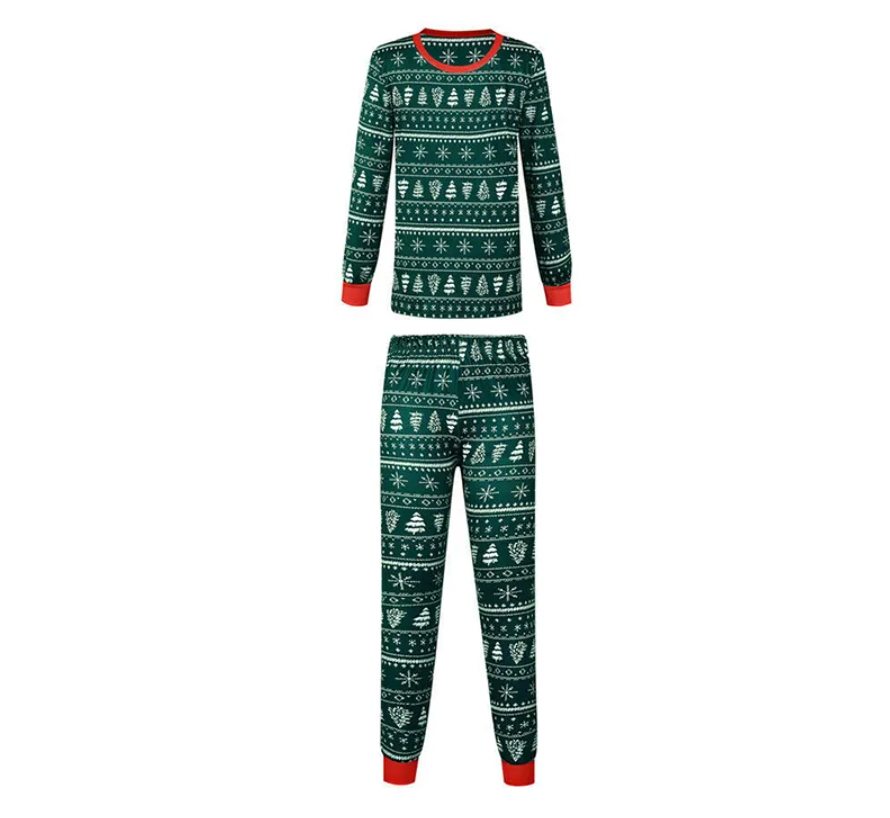 Family Christmas Print PJs