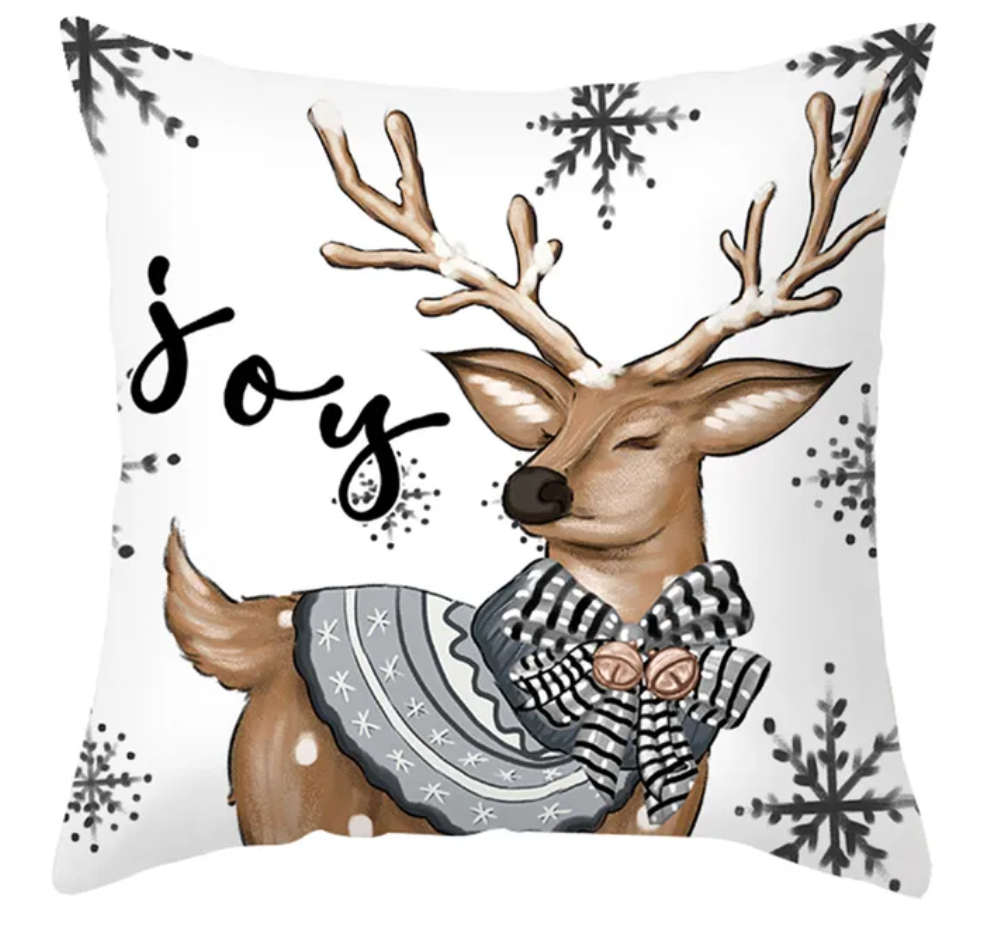 Soft Toned Christmas Pillow Covers