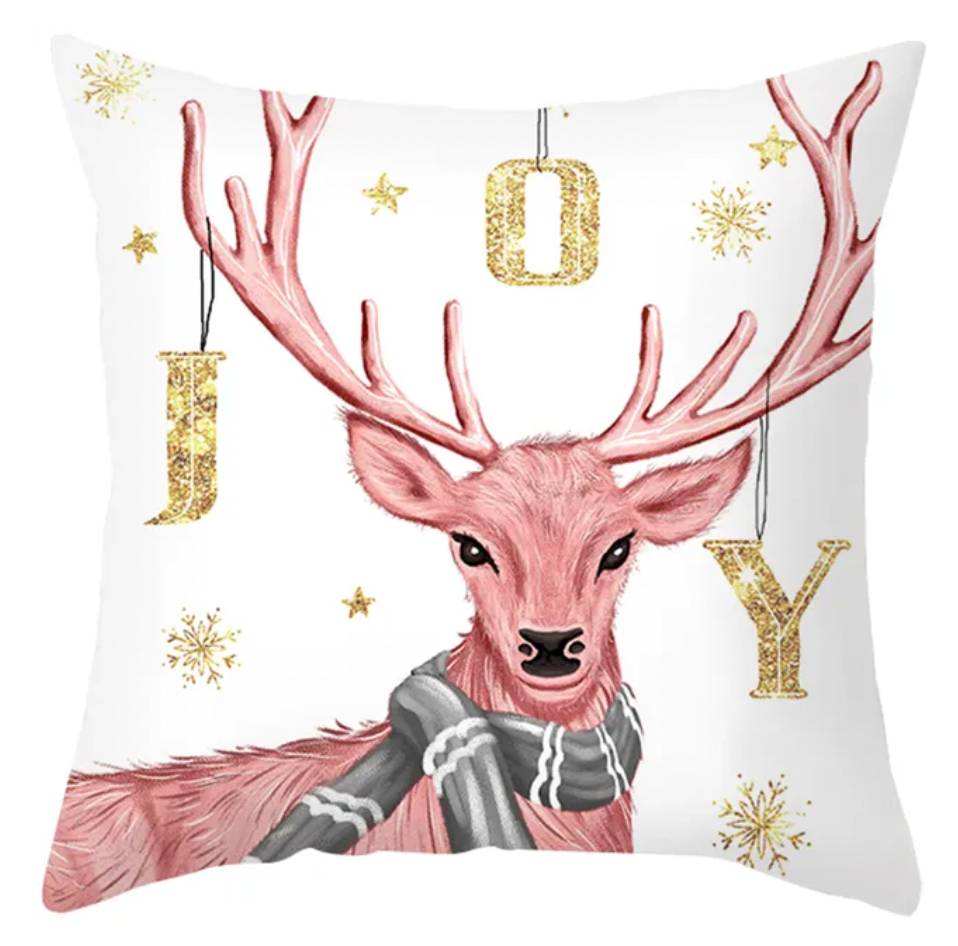 Soft Toned Christmas Pillow Covers