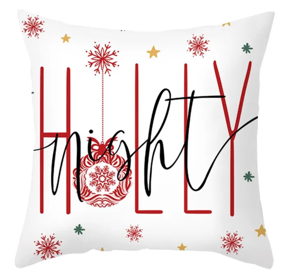 Soft Toned Christmas Pillow Covers