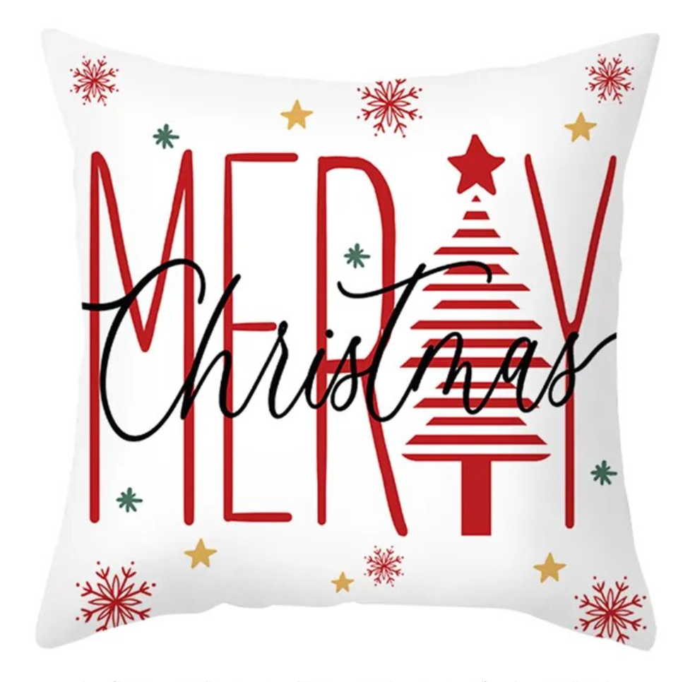 Soft Toned Christmas Pillow Covers