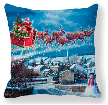 Santa Pillow Covers