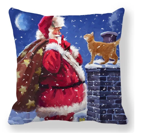 Santa Pillow Covers