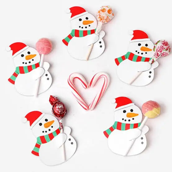 Christmas Lollipop Paper Cards