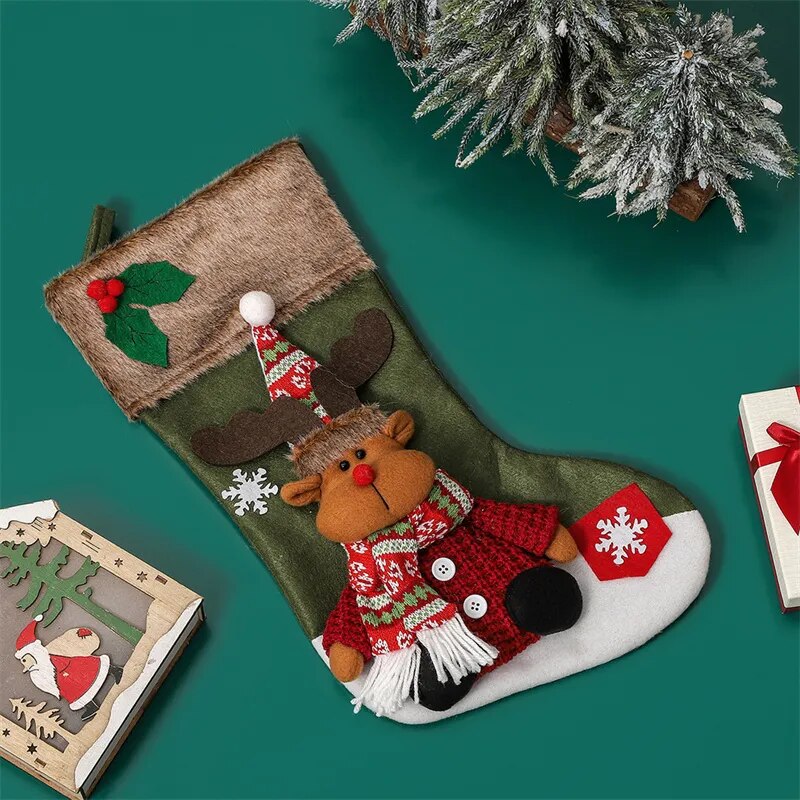 Christmas Character 3D Stocking