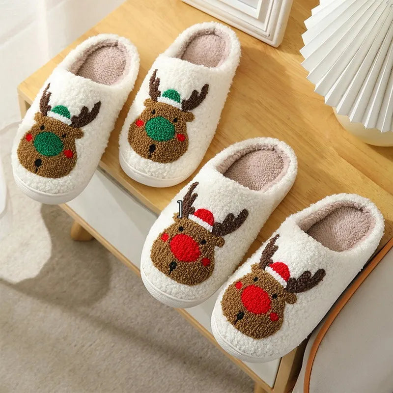 Christmas Wool Slippers