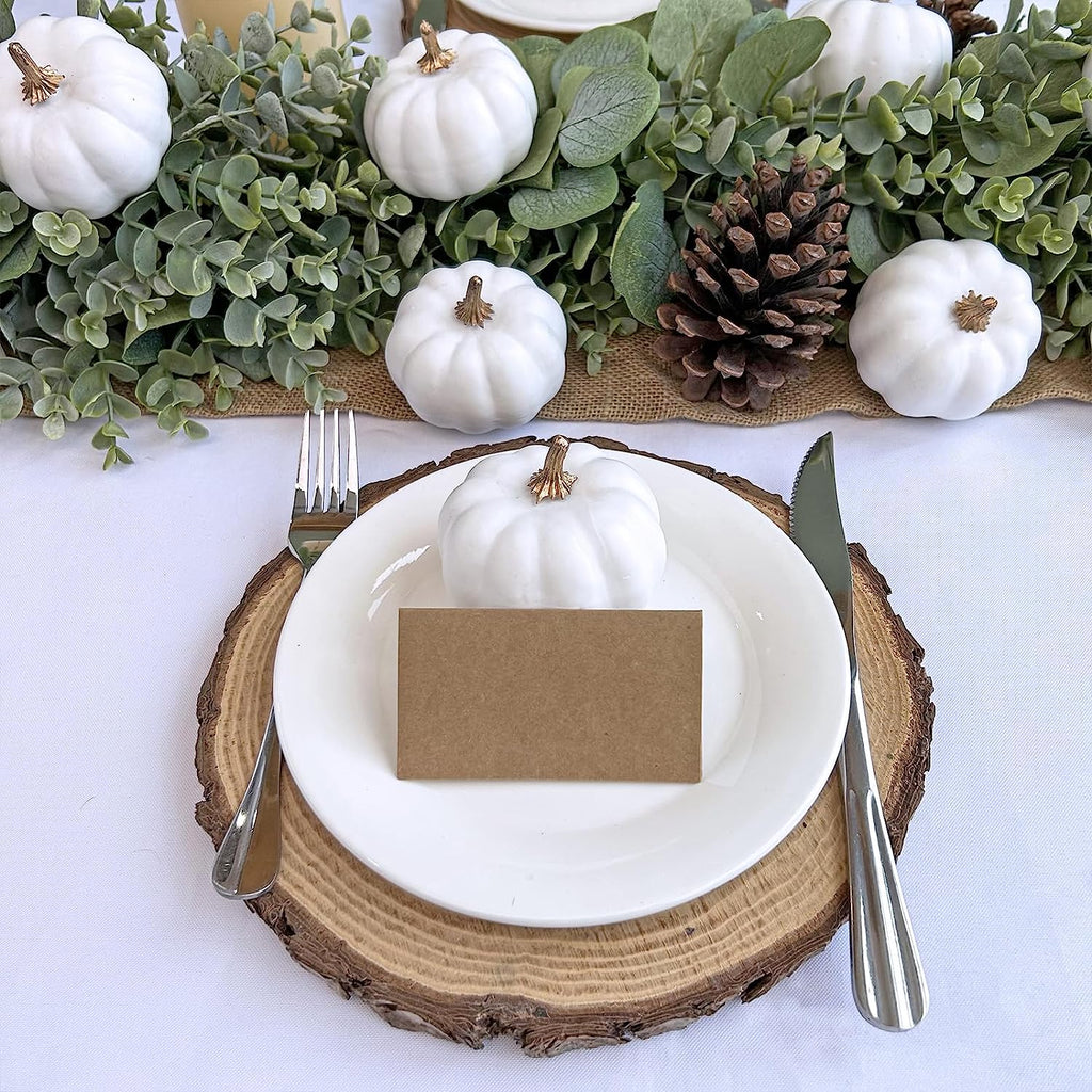 Mini White Pumpkins