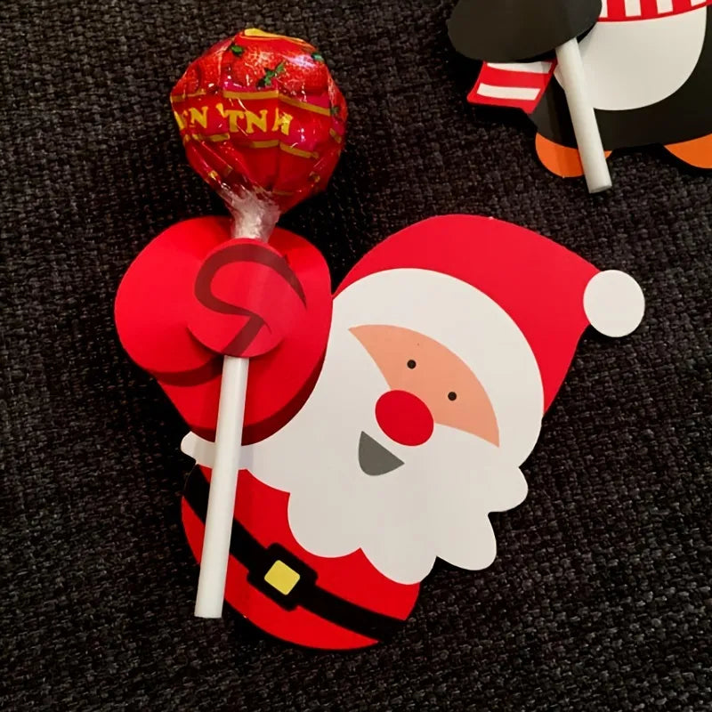 Christmas Lollipop Paper Cards