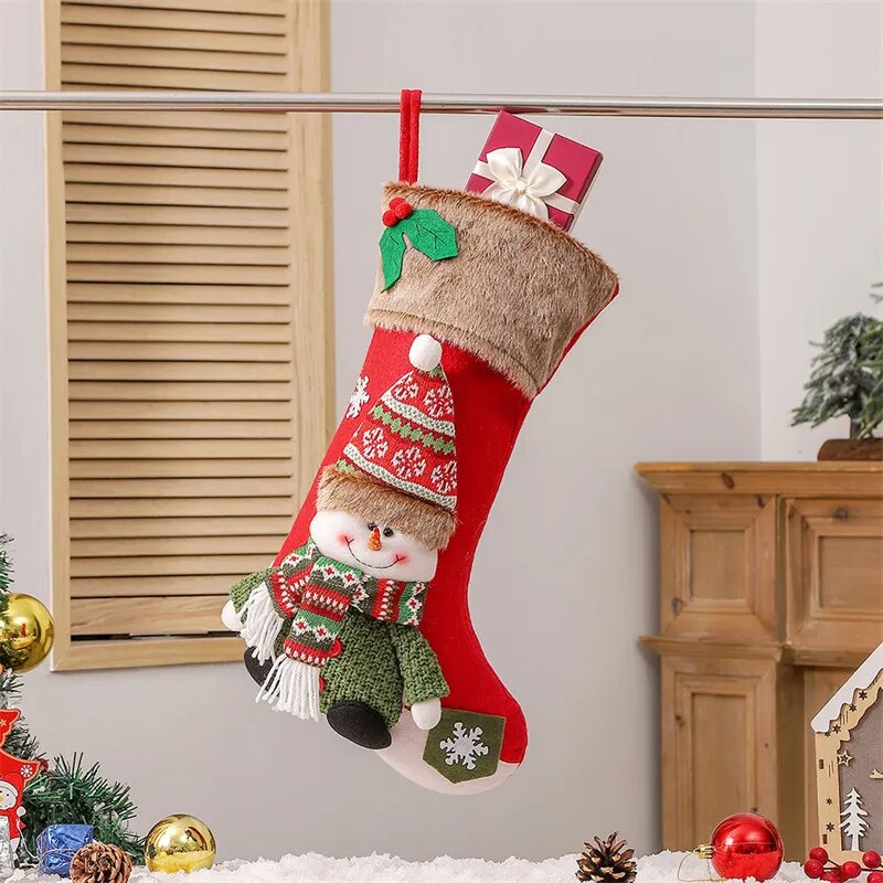 Christmas Character 3D Stocking