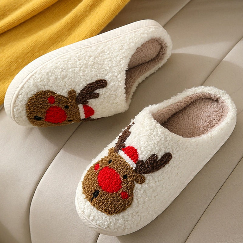 Christmas Wool Slippers