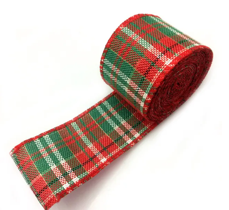 Plaid Christmas Ribbion