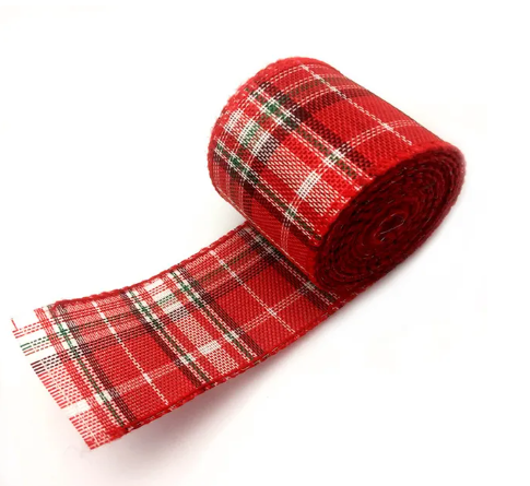 Plaid Christmas Ribbion